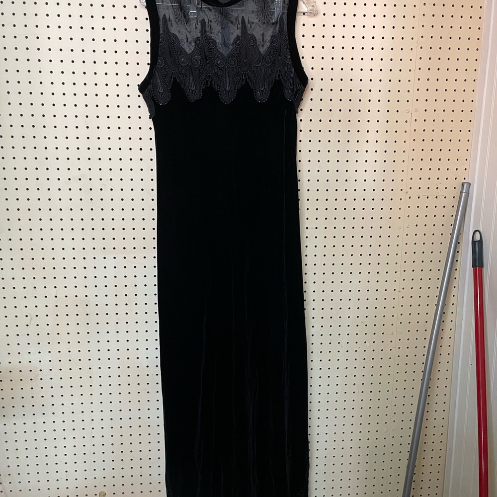 Vintage Martin McCrea Velvet Gown with Wrap/Duster